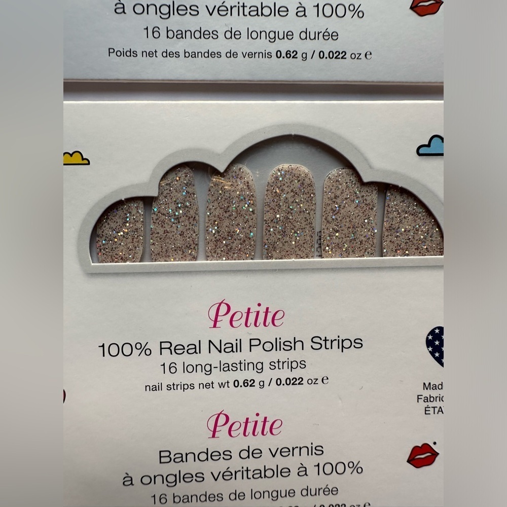 Color Street Nail Polish Strips Petite Lot Of 3 New See Description Sparkly - Picture 3 of 5